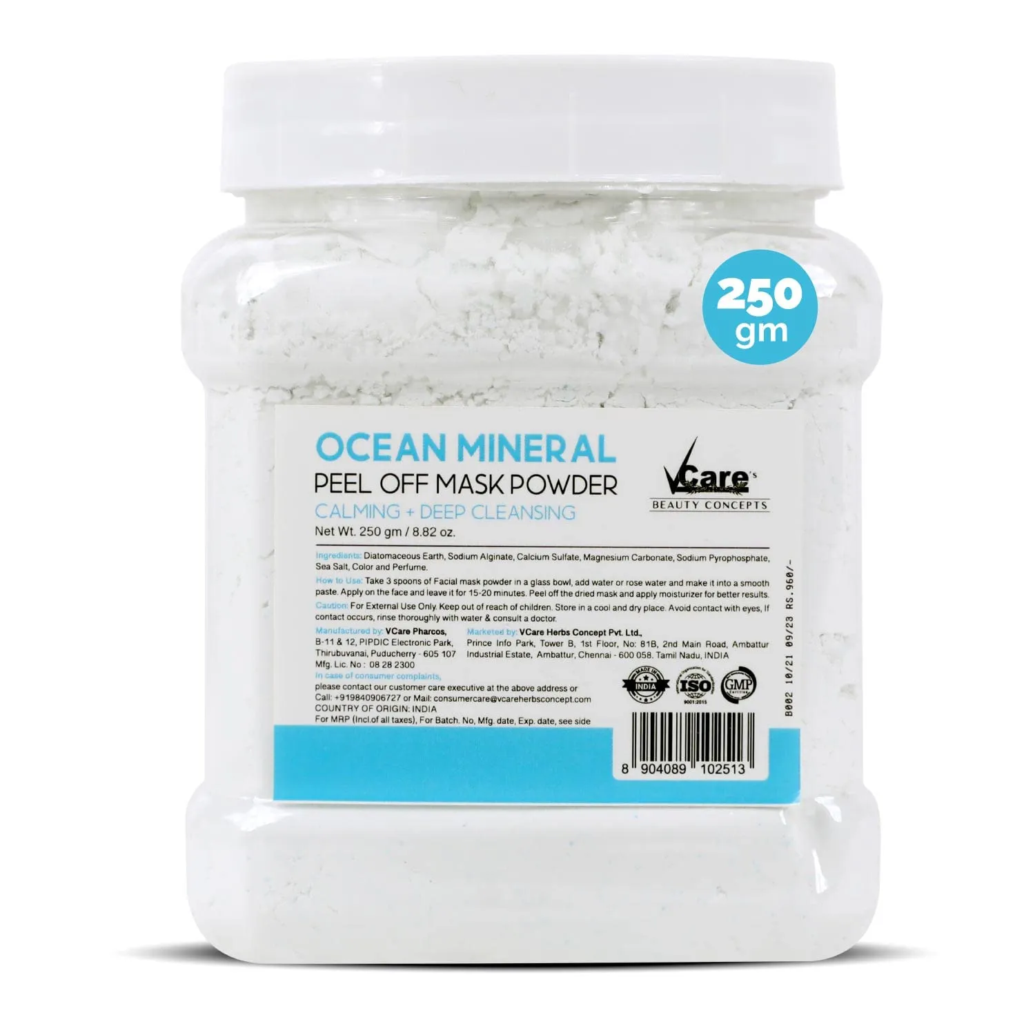 Glow Like Moon - Ocean Mineral Peel Off Mask Powder – 250g